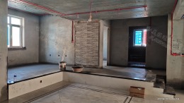 辽宁阜新嘉科花园装修油漆施工阶段